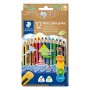 Lápis de cores Staedtler Noris Colour Jumbo 12 Peças Multicolor | Tienda24 - Global Online Shop Tienda24.eu