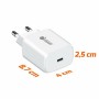 Chargeur Mural + Câble USB-C PcCom Blanc 20 W | Tienda24 Tienda24.eu