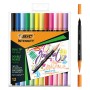 Set de Rotuladores Bic Intensity 12 Piezas Multicolor | Tienda24 - Global Online Shop Tienda24.eu