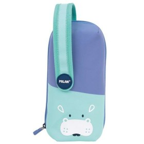 Trousse d'écolier Milan Animals Bleu 22,5 x 11,5 x 11 cm de Milan, Trousses - Réf : S8427008, Prix : 34,87 €, Remise : %