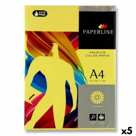 Carta per Stampare Fabrisa Paperline Premium A4 80 g/m² 500 Fogli Giallo (5 Unità) di Fabrisa, Carta da stampa - Rif: S842732...