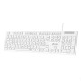 Clavier Subblim SUBKBC0SSK51 Blanc Espagnol Qwerty de Subblim, Claviers - Réf : M0313599, Prix : 9,14 €, Remise : %