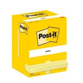 Haftnotizen Post-it 657 Gelb 12 Stücke 76 x 102 mm von Post-it, Selbstklebende Notizzettel - Ref: S8427457, Preis: 25,25 €, R...