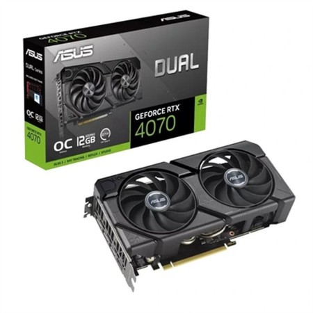 Carte Graphique Asus Dual GeForce RTX 4070 EVO OC Edition GEFORCE RTX 4070 12 GB GDDR6 | Tienda24 Tienda24.eu