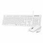 Tastatur mit Maus Subblim SUBKBC-CSSK02 Weiß Qwerty Spanisch QWERTY von Subblim, Tastatur-Maus-Sets - Ref: M0313601, Preis: 1...