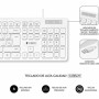 Teclado e Rato Subblim SUBKBC-CSSK02 Branco Qwerty espanhol QWERTY de Subblim, Packs de teclado e rato - Ref: M0313601, Preço...