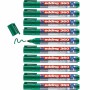 Rotulador para Pizarra Edding 360 Recargable Verde (10 Unidades) | Tienda24 - Global Online Shop Tienda24.eu