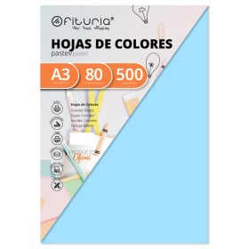 Papel para Imprimir Fabrisa Azul A3 500 Hojas de Fabrisa, Papel de impresión - Ref: S8428405, Precio: 23,09 €, Descuento: %