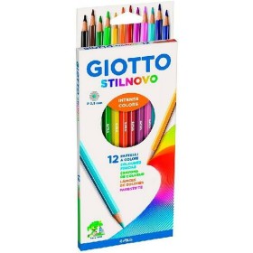 Crayons de couleur Giotto Stilnovo Multicouleur 12 Pièces de Giotto, Matériel de dessin - Réf : S8428455, Prix : 4,86 €, Remi...