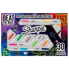 Conjunto de Canetas de Feltro Sharpie 30 Peças Multicolor de Sharpie, Marcadores permanentes - Ref: S8428748, Preço: 21,56 €,...