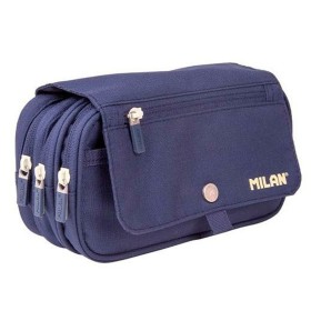 Bolsa Escolar Milan Serie1918 Azul 13 x 24 x 10 cm de Milan, Estojos - Ref: S8428904, Preço: 15,74 €, Desconto: %