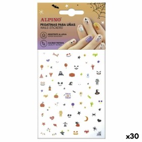 Autocollants pour ongle Alpino Halloween (30 Unités) de Alpino, Accessoires pour l'art des ongles - Réf : S8429239, Prix : 35...