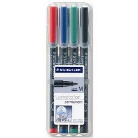 Marcatore permanente Staedtler LUMOCOLOR 317 M Multicolore 1 mm di Staedtler, Pennarelli indelebili e marcatori - Rif: S84292...