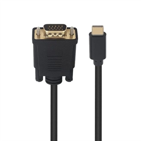 Adaptador USB-C para VGA Ewent EC1052 Preto 1,8 m de Ewent, Adaptadores USB-VGA - Ref: M0313724, Preço: 16,82 €, Desconto: %