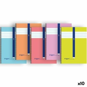 Caderno Eriggan Din A4 80 Folhas (10 Unidades) de Eriggan, Cadernos de argolas - Ref: S8429762, Preço: 28,46 €, Desconto: %