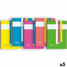 Caderno Eriggan Din A4 80 Folhas (5 Unidades) de Eriggan, Cadernos de argolas - Ref: S8429764, Preço: 20,17 €, Desconto: %