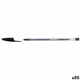 Pen Molin BC188 Crystal 1 mm Black (50 Units) by Molin, Stick Ballpoint Pens - Ref: S8430013, Price: 6,45 €, Discount: %