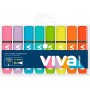 Fluorescent Marker Set Molin VIVA Multicolour 8 Pieces | Tienda24 - Global Online Shop Tienda24.eu