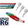 roller correcteur Office Box SUPER R6 6 m 4,2 mm Rechange Rouge (24 Unités) | Tienda24 - Global Online Shop Tienda24.eu