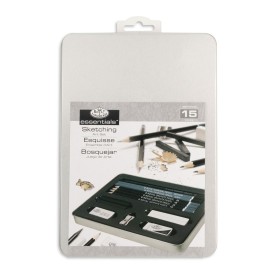 Kit de Dessin Royal & Langnickel SKETCHING 15 Pièces de Royal & Langnickel, Sets de dessin - Réf : S8430485, Prix : 16,38 €, ...