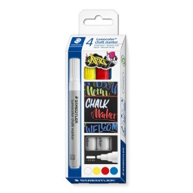 Liquid chalk marker Pentel Maxiflo MWL-5S Black (12 Pieces) | Tienda24 - Global Online Shop Tienda24.eu