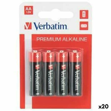 Batterie Alcaline Verbatim LR06 1,5 V (20 Unità) | Tienda24 - Global Online Shop Tienda24.eu