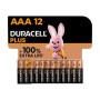 Pilhas DURACELL Plus 12 Peças 1,5 V AAA LR03 | Tienda24 - Global Online Shop Tienda24.eu