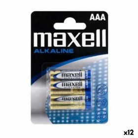 Piles Alcalines Maxell 723671 AAA LR03 1,5 V (12 Unités) de Maxell, Piles jetables - Réf : S8430710, Prix : 16,48 €, Remise : %