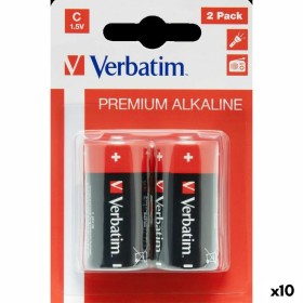 Alkaline Batteries Verbatim LR14 1,5 V (10 Units) by Verbatim, Disposable Batteries - Ref: S8430717, Price: 18,00 €, Discount: %