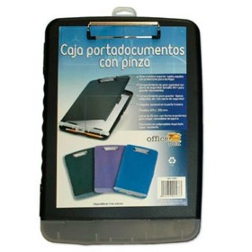 Portadocumentos Office Box Pinça A4+ Preto de Office Box, Pastas - Ref: S8430815, Preço: 13,26 €, Desconto: %