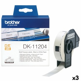 Rotolo di Etichette Brother DK-11204 17 x 54 mm (3 Unità) di Brother, Accessori per etichettatrici - Rif: S8430820, Prezzo: 2...