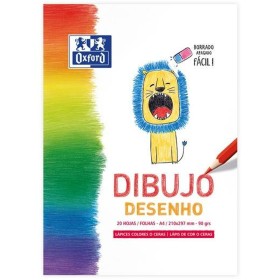 Bloc de dibujo Oxford A4 20 Hojas (5 Unidades) de Oxford, Papel de dibujo - Ref: S8430887, Precio: 8,80 €, Descuento: %