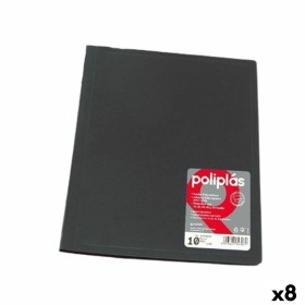 Classeur Grafoplas Noir A4 (8 Unités) de Grafoplas, Dossiers - Réf : S8430974, Prix : 23,04 €, Remise : %