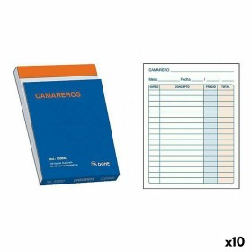 Carnet de serveur DOHE 50088D 1/8 100 Volets (10 Unités) de DOHE, Formulaires de facturation - Réf : S8431259, Prix : 13,00 €...