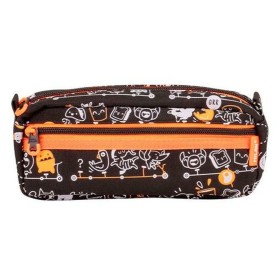 Double Carry-all Milan Tandem Black 21 x 8,5 x 6,1 cm by Milan, Pencil cases - Ref: S8431364, Price: 7,79 €, Discount: %