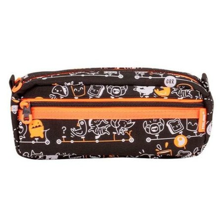 Trousse Fourre-Tout Double Milan Tandem Noir 21 x 8,5 x 6,1 cm | Tienda24 - Global Online Shop Tienda24.eu