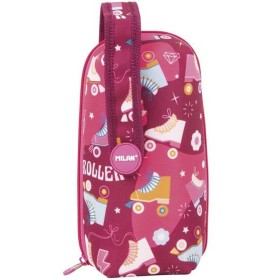 Astuccio Scuola Milan Pattini 31 Pezzi Rosa 22,5 x 11,5 x 11 cm di Milan, Porta penne - Rif: S8431376, Prezzo: 31,97 €, Scont...