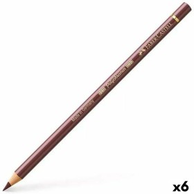 Pencil Faber-Castell Polychromos 176 Van-Dyck Brown (6 Units) by Faber-Castell, Drawing materials - Ref: S8432039, Price: 9,3...