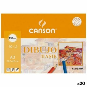 Bloc de dibujo Canson Basik 10 Hojas (20 Unidades) de Canson, Papel de dibujo - Ref: S8433758, Precio: 60,97 €, Descuento: %