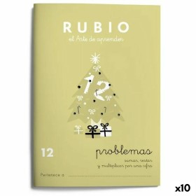 Mathematik-Heft Rubio Nº12 A5 Spanisch 20 Blatt (10 Stück) von Cuadernos Rubio, Schulhefte - Ref: S8433814, Preis: 12,48 €, R...