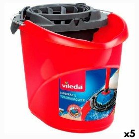 Bucket with Handle White Anthracite 10 L (18 Units) | Tienda24 - Global Online Shop Tienda24.eu