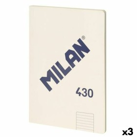 Agenda Milan 430 Beige A4 48 Fogli 21 x 29,7 cm (3 Unità) di Milan, Blocchi spiralati - Rif: S8434004, Prezzo: 7,11 €, Sconto: %