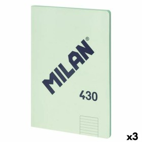 Notizbuch Milan 430 grün A4 48 Blatt 21 x 29,7 cm (3 Stück) von Milan, Ringblöcke - Ref: S8434005, Preis: 7,11 €, Rabatt: %