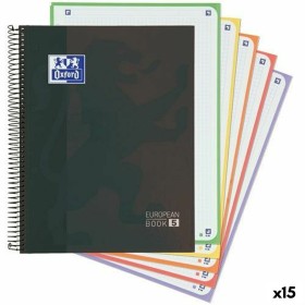 Quaderno Oxford Classic Europeanbook 5 Nero A4+ 120 Fogli (15 Unità) di Oxford, Blocchi spiralati - Rif: S8434025, Prezzo: 10...