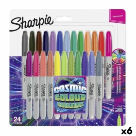 Set di Pennarelli Sharpie Cosmic Colour Multicolore (6 Unità) di Sharpie, Materiali da disegno - Rif: S8434036, Prezzo: 146,6...