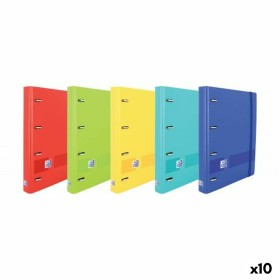 Carpeta de anillas Oxford Live & Go Multicolor A4+ (10 Unidades) de Oxford, Archivadores - Ref: S8434050, Precio: 134,82 €, D...