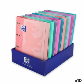 Carpeta de anillas Benetton Vichy A4 Rosa (27 x 32 x 3.5 cm) | Tienda24 - Global Online Shop Tienda24.eu