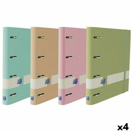 Carpeta de anillas Oxford Nature Multicolor A4+ (4 Unidades) | Tienda24 - Global Online Shop Tienda24.eu