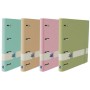 Carpeta de anillas Oxford Nature Multicolor A4+ (4 Unidades) | Tienda24 - Global Online Shop Tienda24.eu