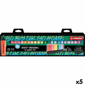 Fluoreszenzmarker-Set Stabilo Boss Arty Bunt (5 Stück) | Tienda24 - Global Online Shop Tienda24.eu